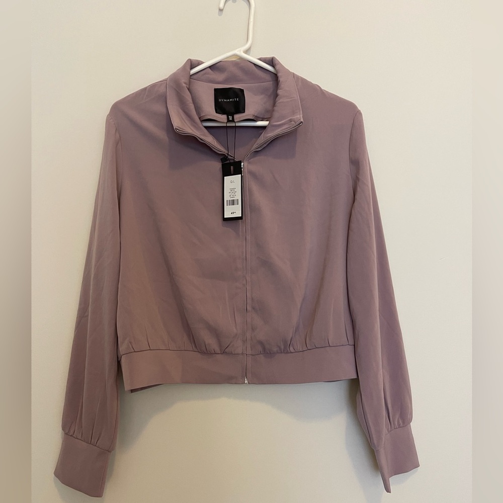 NWT- VESTON SOFT BOMBER
LILACLUXE SIZE L